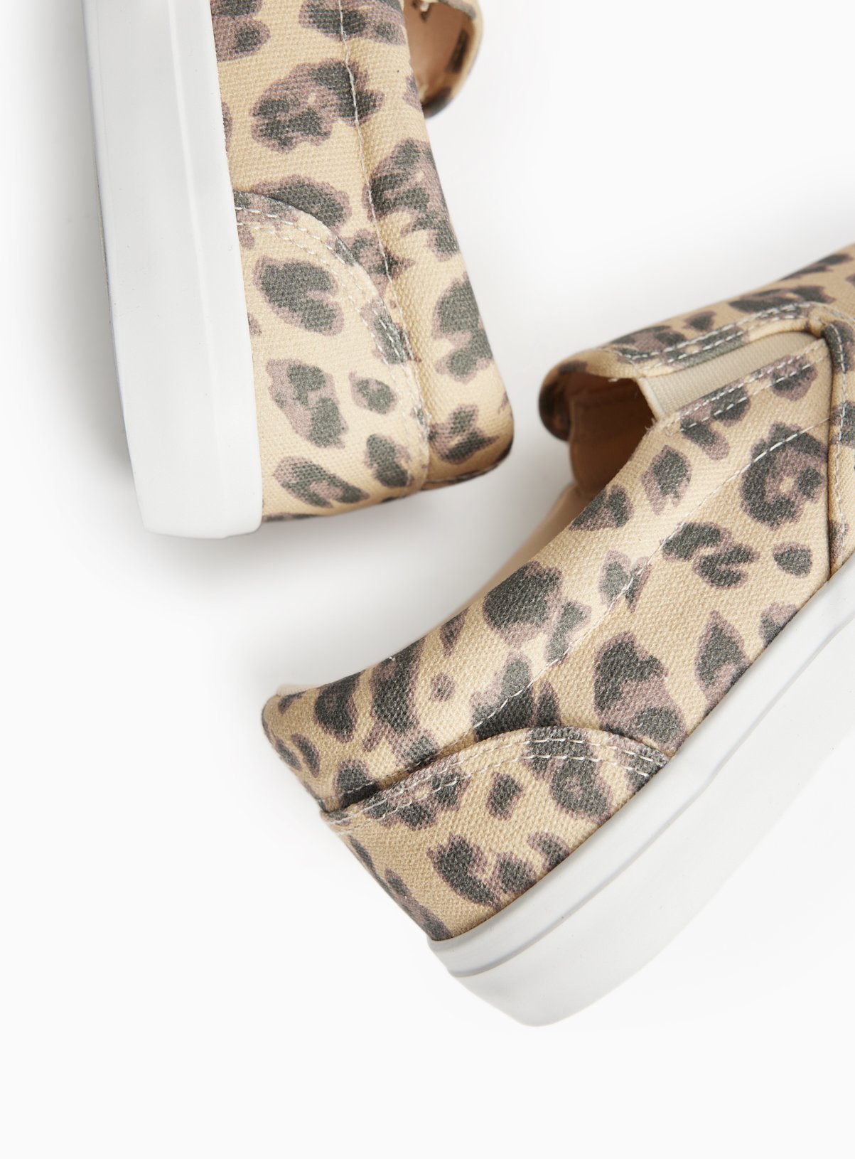 Animal Print Skater Style Slip On Trainers 8 - Image 3 thumbnail